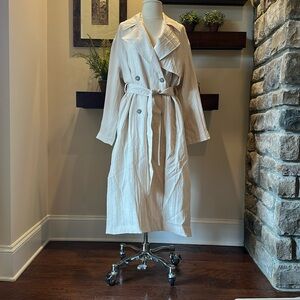 H&M Cream Trench Coat